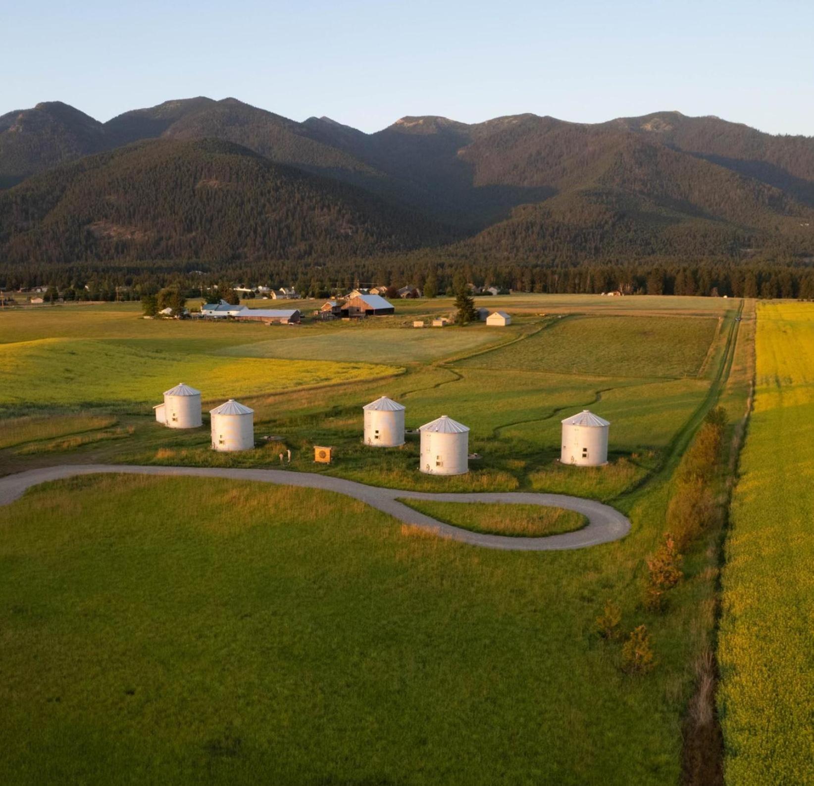Clark Farm Silos - 5 Silo Mountain View Retreat Kalispell Eksteriør billede