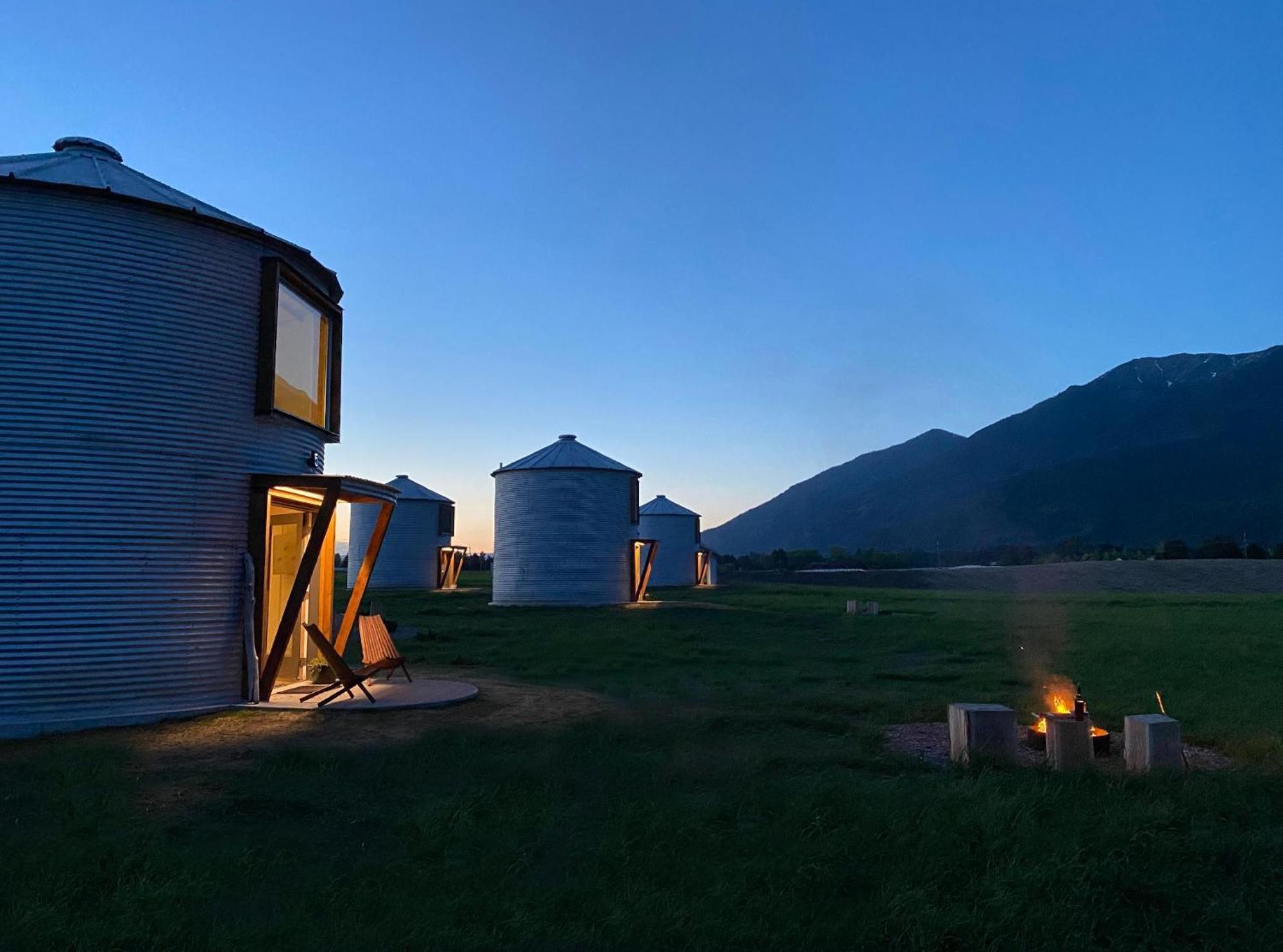 Clark Farm Silos - 5 Silo Mountain View Retreat Kalispell Eksteriør billede