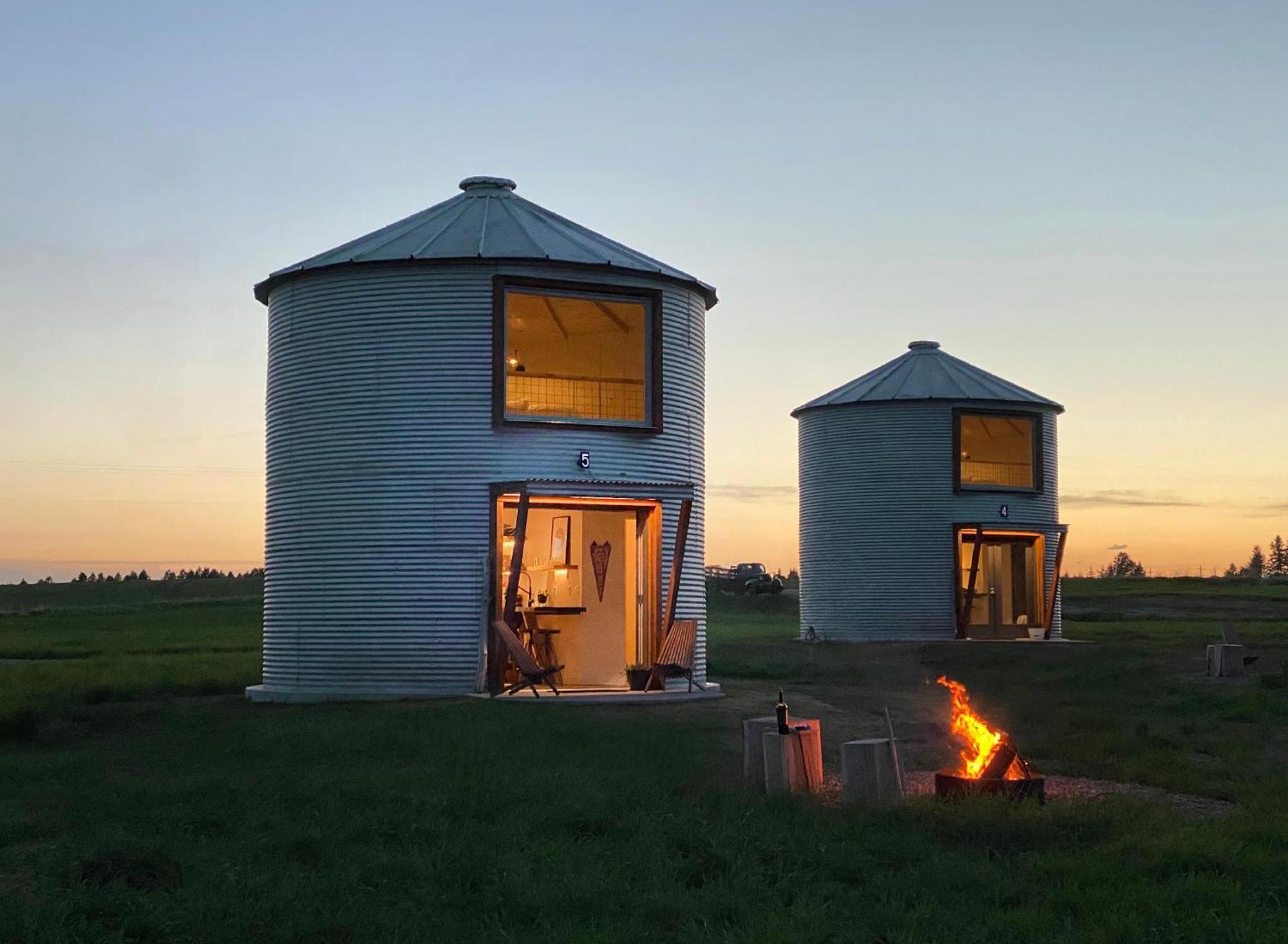 Clark Farm Silos - 5 Silo Mountain View Retreat Kalispell Eksteriør billede